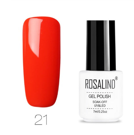 UV Sealed Soak Off Gel Nail Polish in Multiple Colors