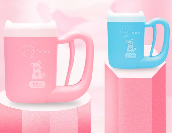 Silicone Pet Paw Washer Cup For Quick Cleaning