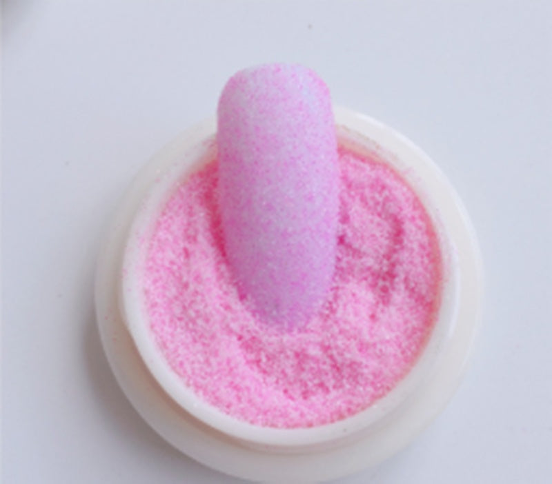 Women's Icing Crystalized Nail Powder with Matte Finish