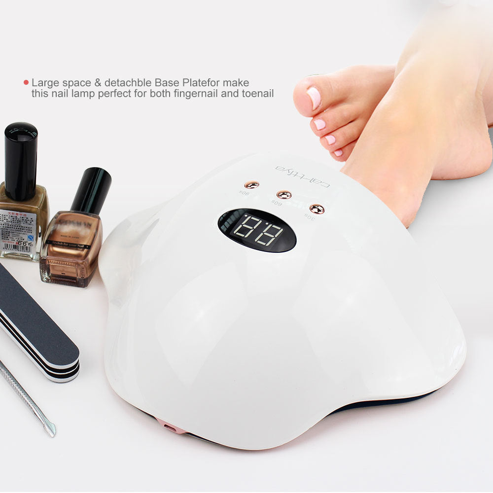 Ergonomic Smart UV Nail Polish Drying Tool with Timers