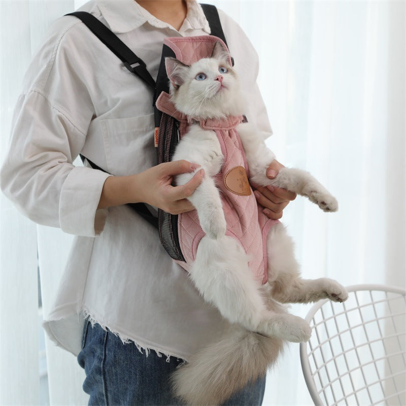 Portable Cat Backpack For Outdoor Spring Adventures