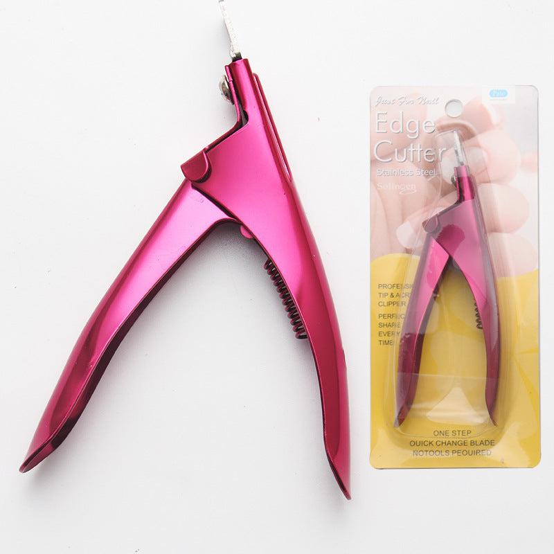 U-Shaped Nail Clipper and Trimmer for Easier Shaping