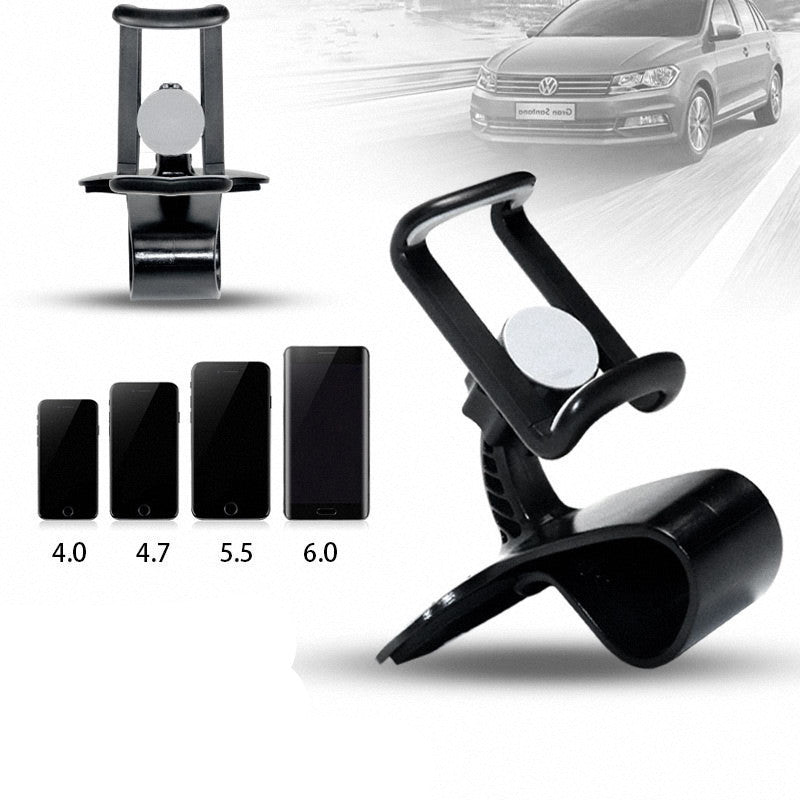 Dashboard Car Phone Holder With Anti?Slip Design For Most Vehicles