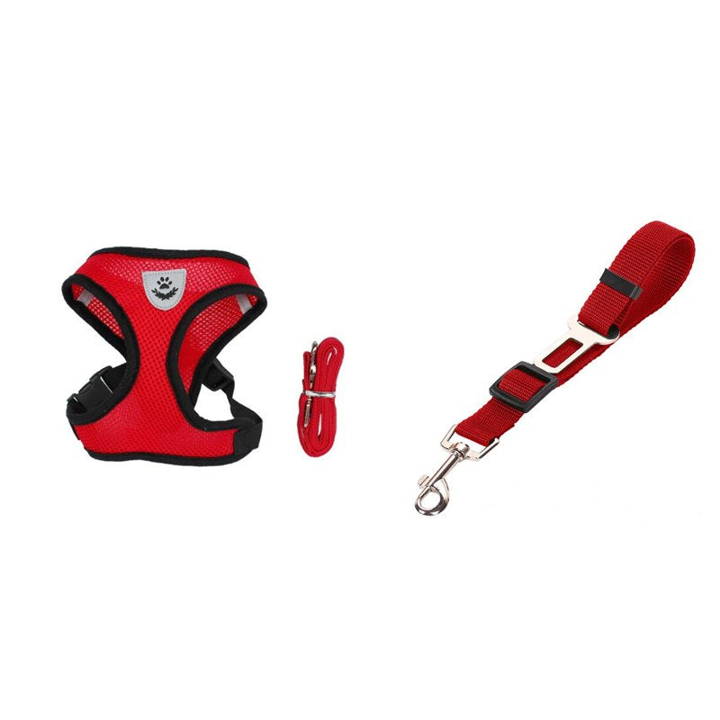 Pet Car Seat Belt Leash For Secure Travel