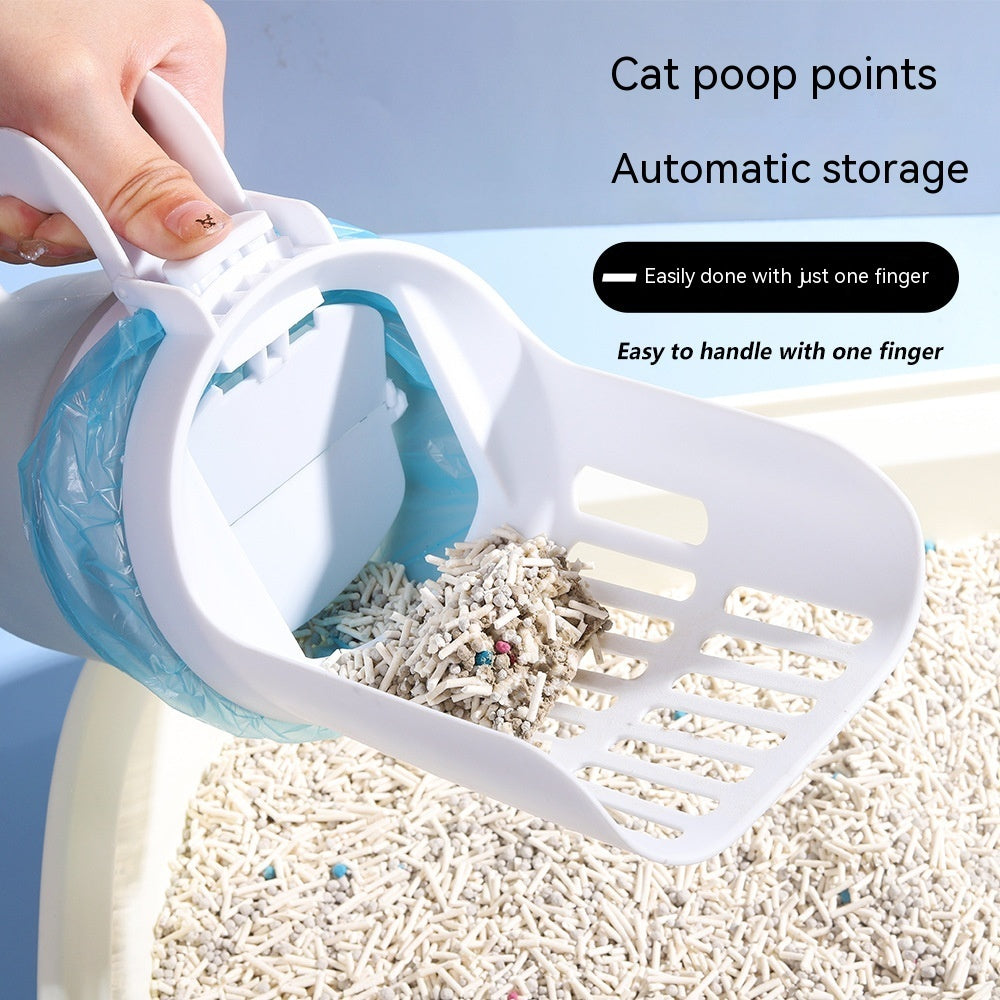 Wide Cat Litter Shovel Scoop With Refill Bags