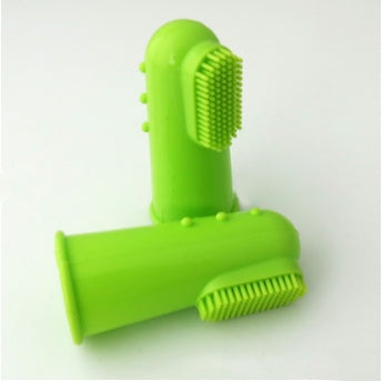 Super Soft Pet Finger Toothbrush For Gentle Dental Care