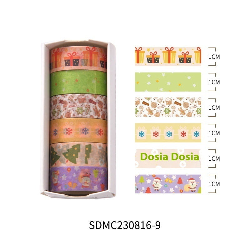 Christmas Themed Washi Tape and Christmas Gift Wrapping Tape