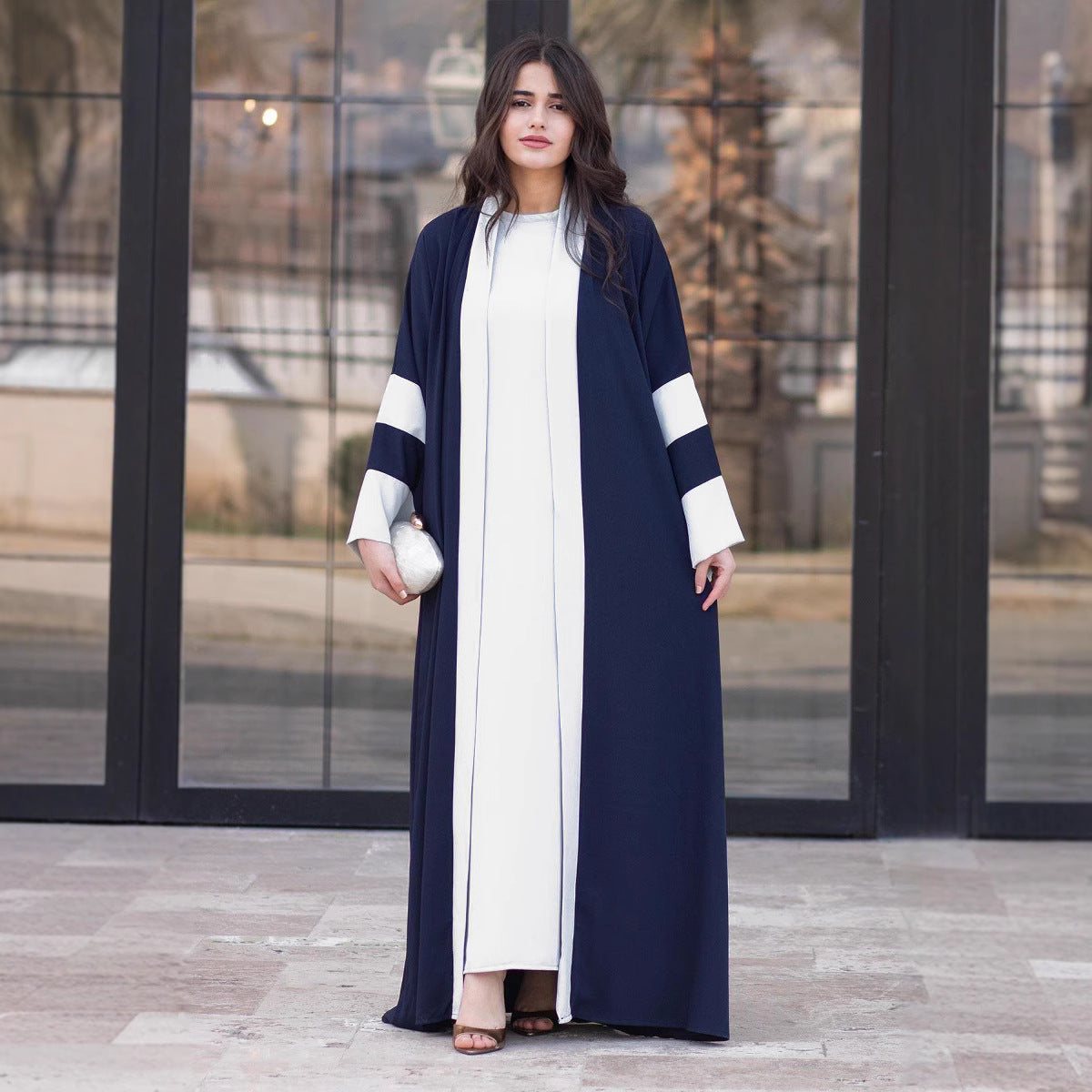 Fashion Color-block Saudi Dubai Jacket