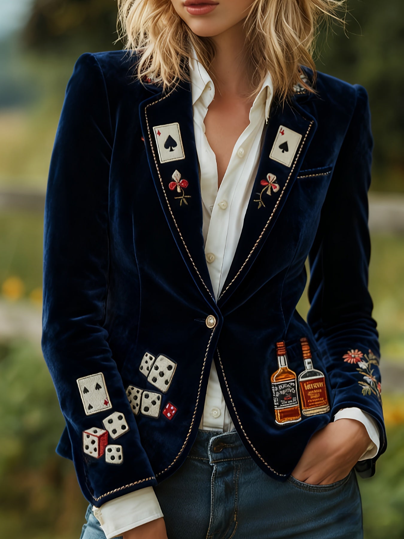 Casual Retro Stand Collar Coat