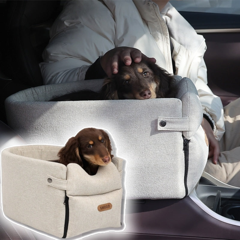 Portable Dog Car Seat Bed For Safe Comfortable Travel