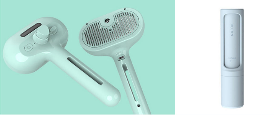 Self Cleaning Pet Comb With Built In Mist Humidifier