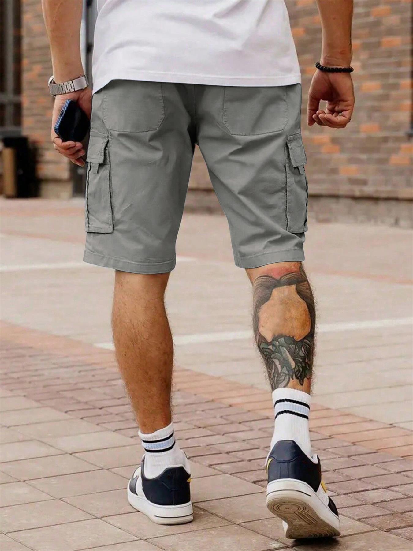 Cropped Work-Ready Bottoms Delivering Rugged Summer Urban Comfort-Theone Apparel