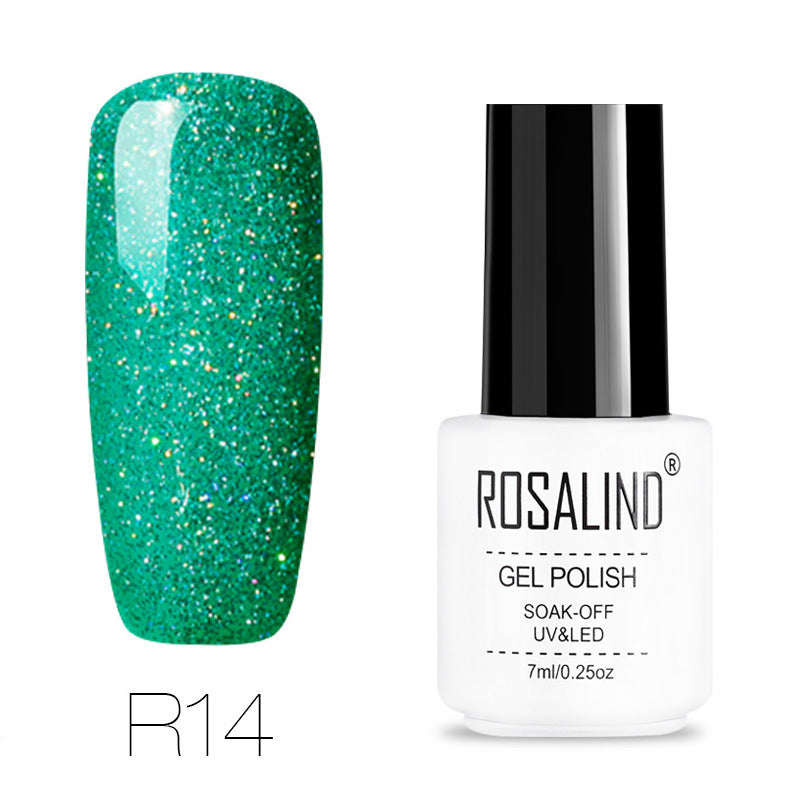 Glittering Stars Sparkly Soak Off Gel Nail Polish-R14-Theone Apparel