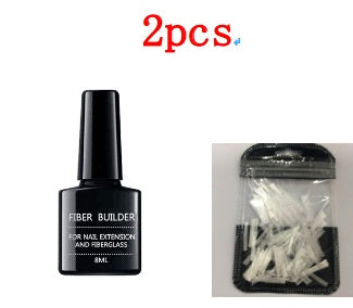 High Quality Fiber Builder Material for Nail Extensions-Glue+fiber-Theone Apparel