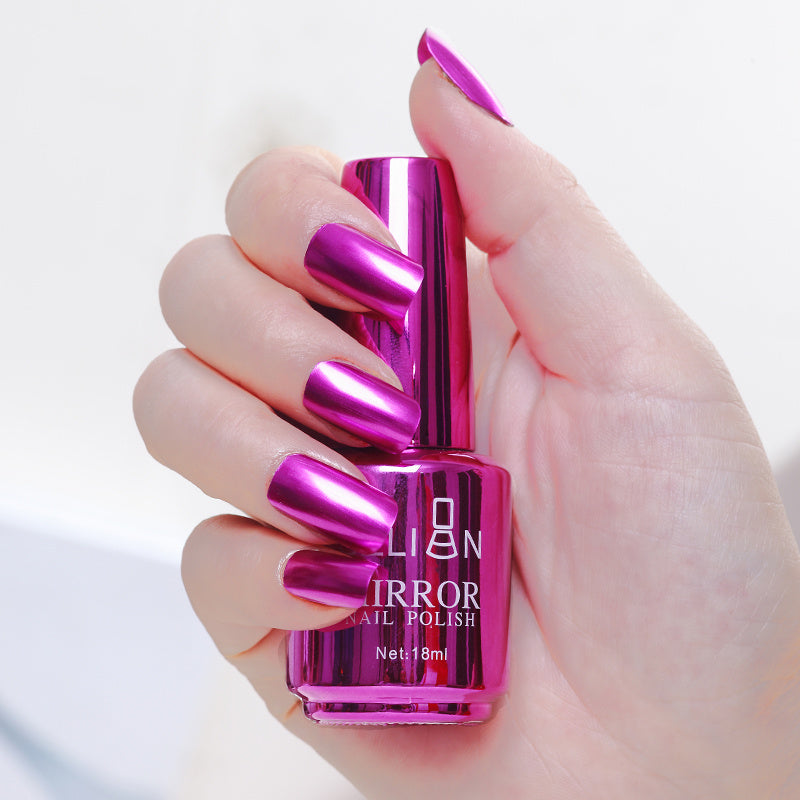 High Quality Metallic Nail Polish in Vibrant Hues-Violet-Theone Apparel