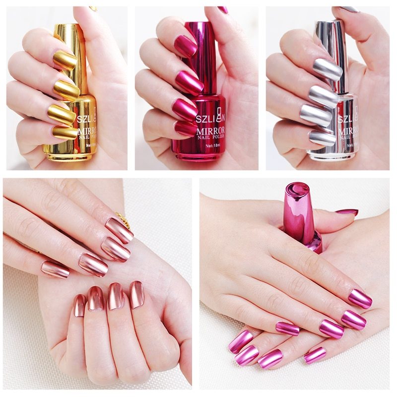 High Quality Metallic Nail Polish in Vibrant Hues-Theone Apparel