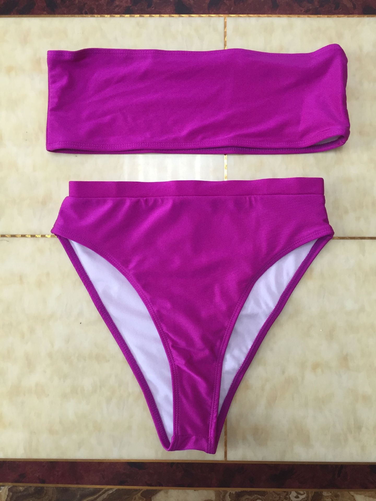 Sexy Two-Piece Tube Top Bikini Set for Ultimate Attraction-Theone Apparel