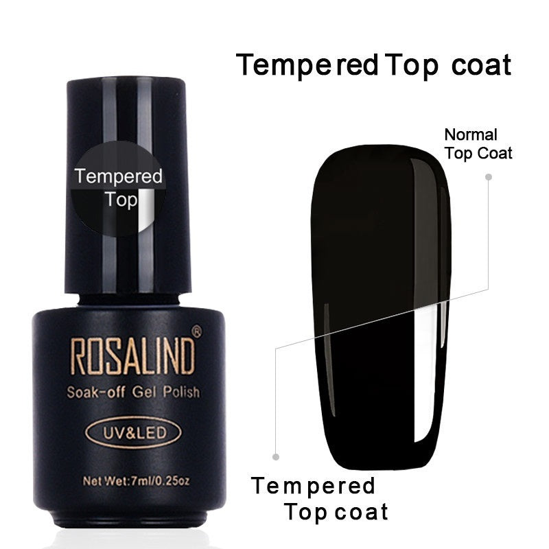 UV Sealed Soak Off Gel Nail Polish in Multiple Colors-RATTOP tempered seal-Theone Apparel