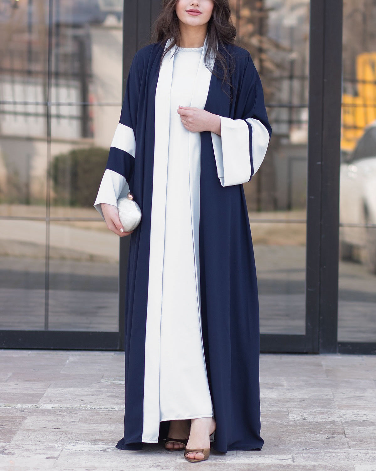 Fashion Color-block Saudi Dubai Jacket