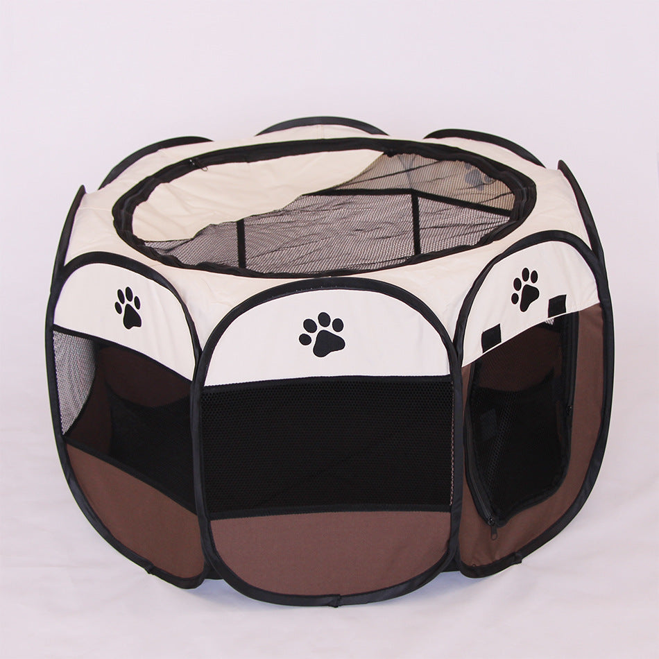 Folding Octagonal Pet Playpen For Dogs And Cats