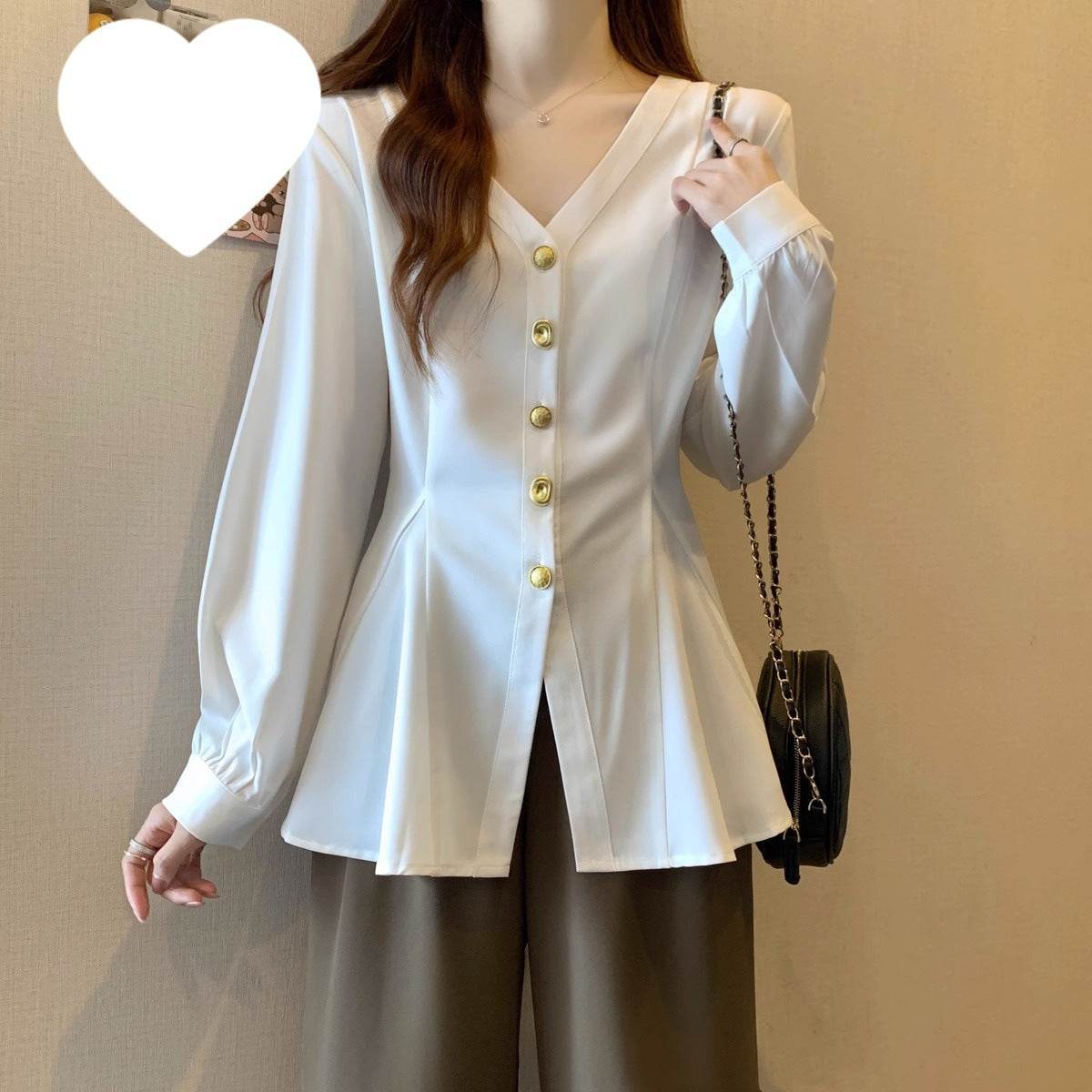 Stylish And Versatile Button-down Commuter Shirt