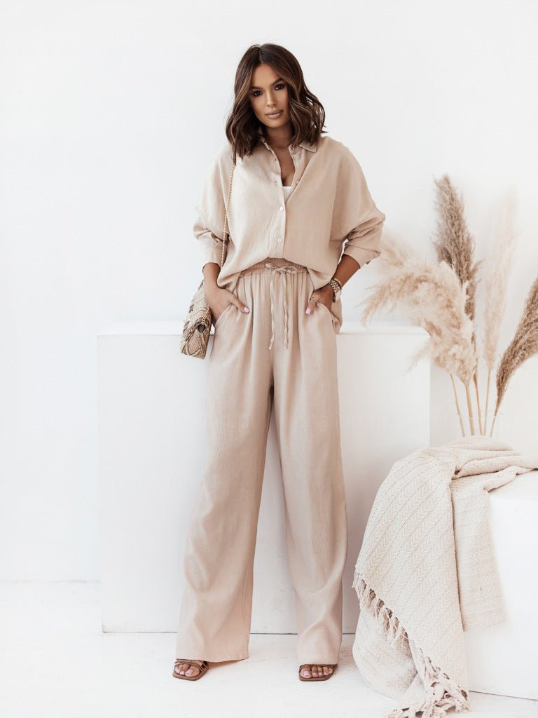 3/4 Length Sleeve Pantsuit - THEONE APPAREL