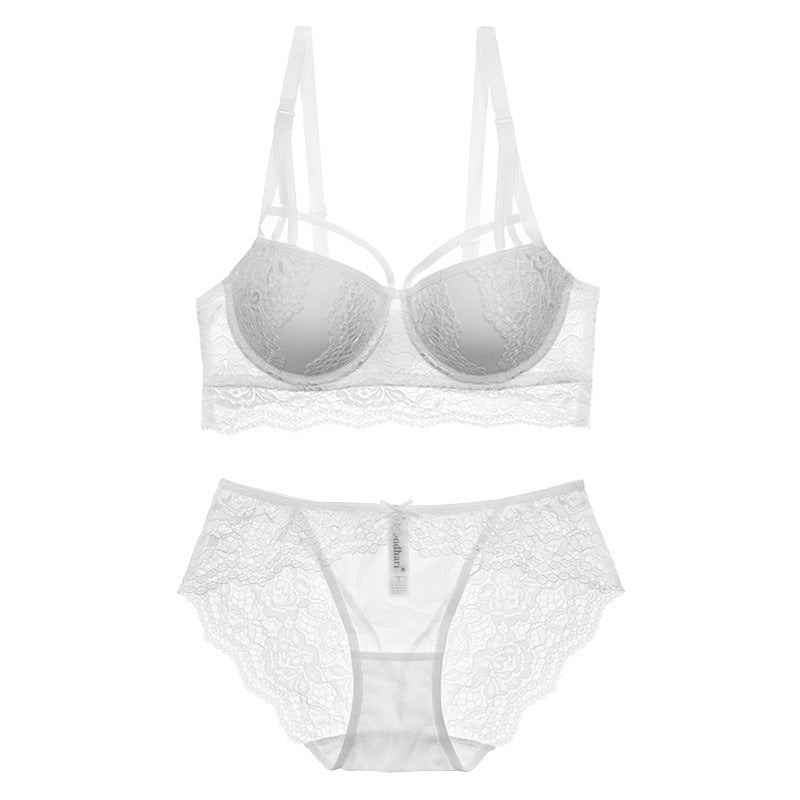 Lace Balconette Bra and Panty Set