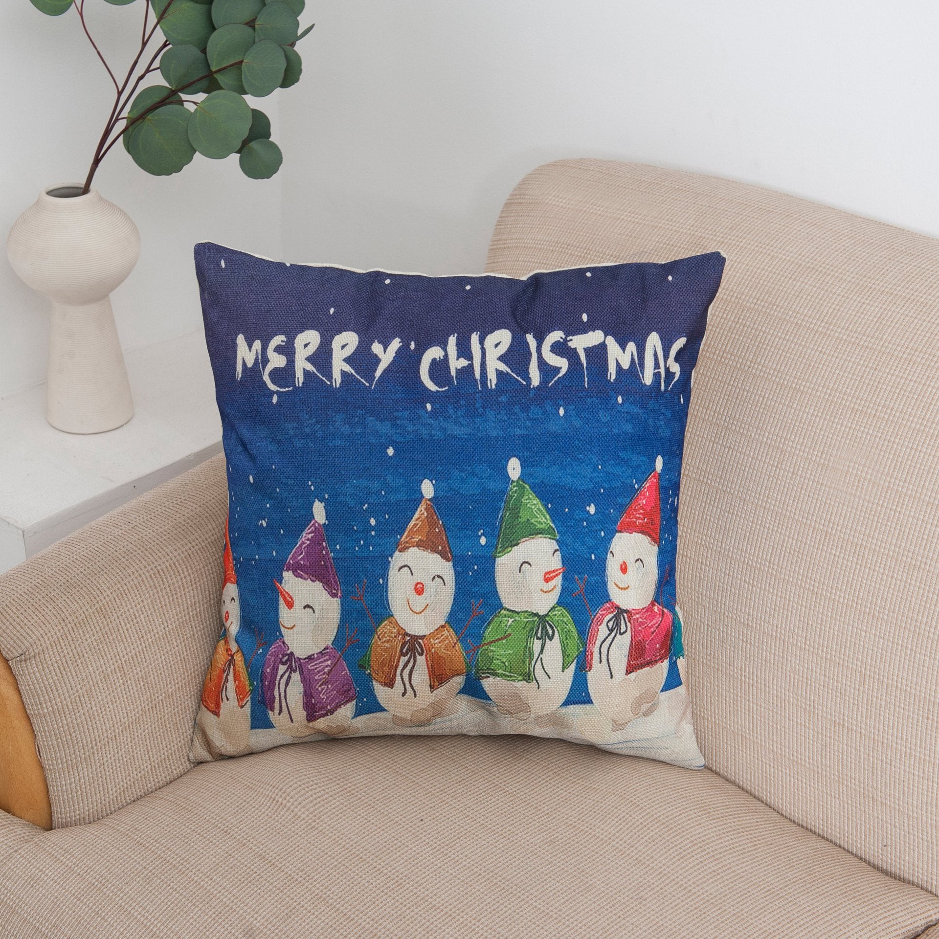 Christmas Cheer Printed Pillow Covers - Theone Apparel