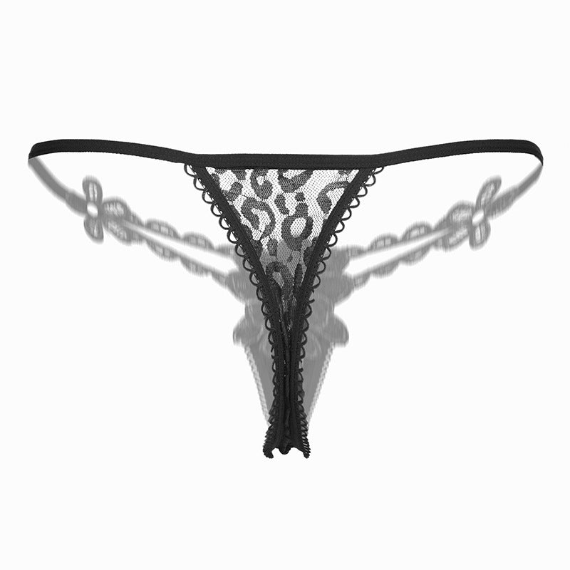 Floral Detailed and Jeweled Lacy Thong – THEONE APPAREL