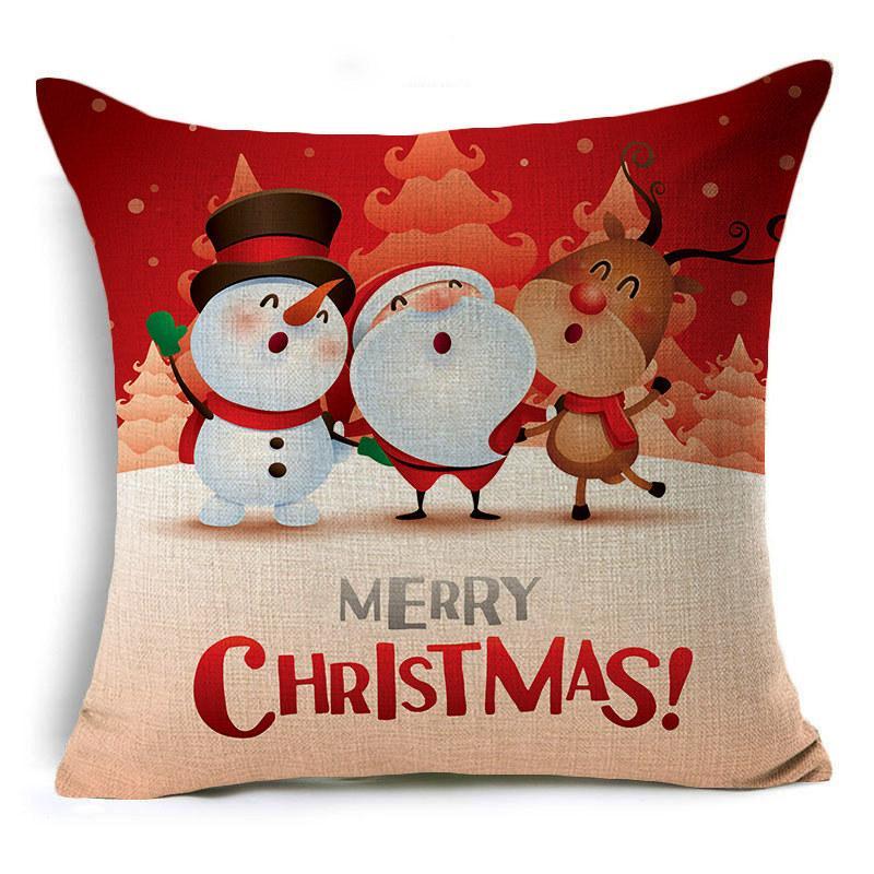 Cute Christmas Throw Pillow Covers - Theone Apparel