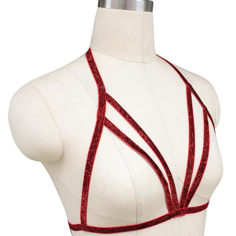 Elastic Open Cup Lingerie Bra - Theone Apparel