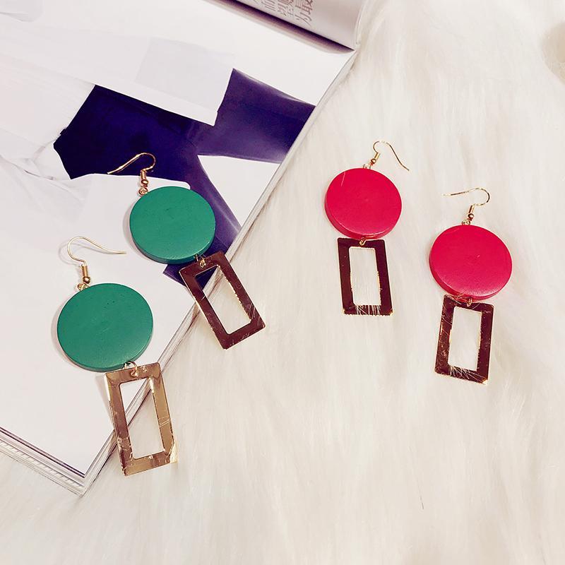 Geometric Mashup Statement Earrings - Theone Apparel