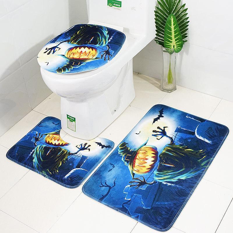 Halloween To Remember Bath Mat Set