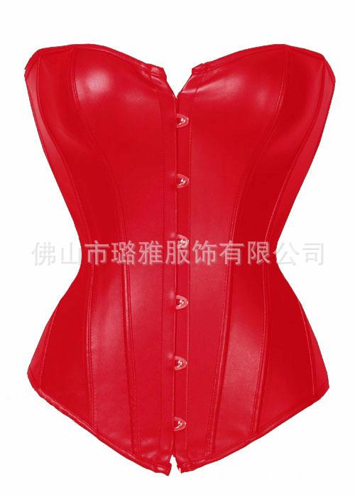 Holiday Diva Womens Corset Lingerie-Red-Theone Apparel