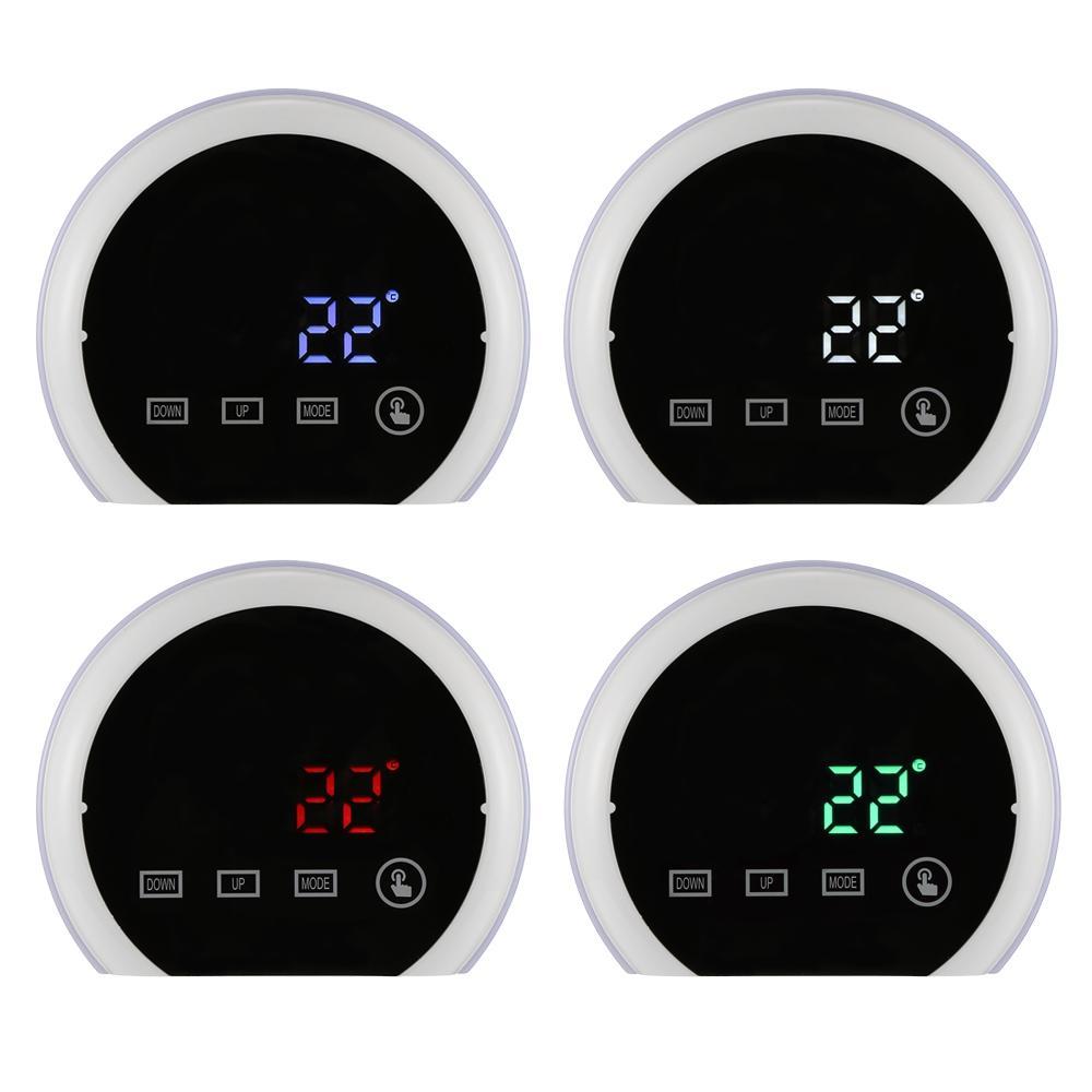 LED Mirror Clock With Alarm