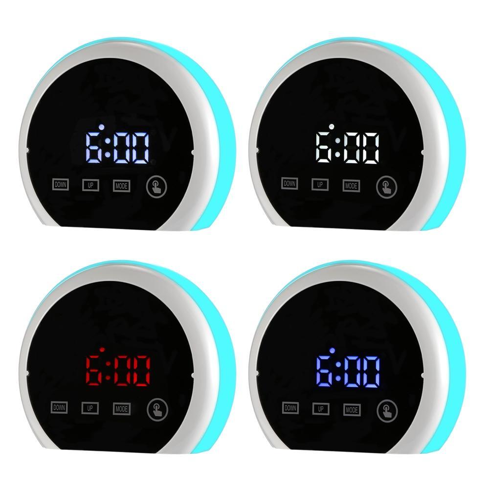 LED Mirror Clock With Alarm