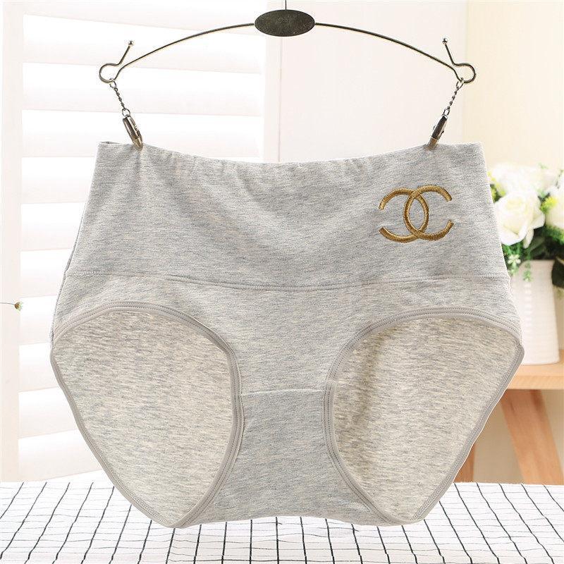 Linked C Black Tummy Control Panty-Gray-Theone Apparel