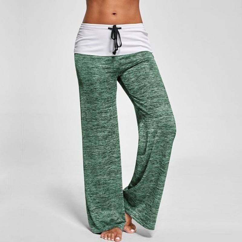 Loose Fit Cable Knit Lounge Pants-Green-Theone Apparel