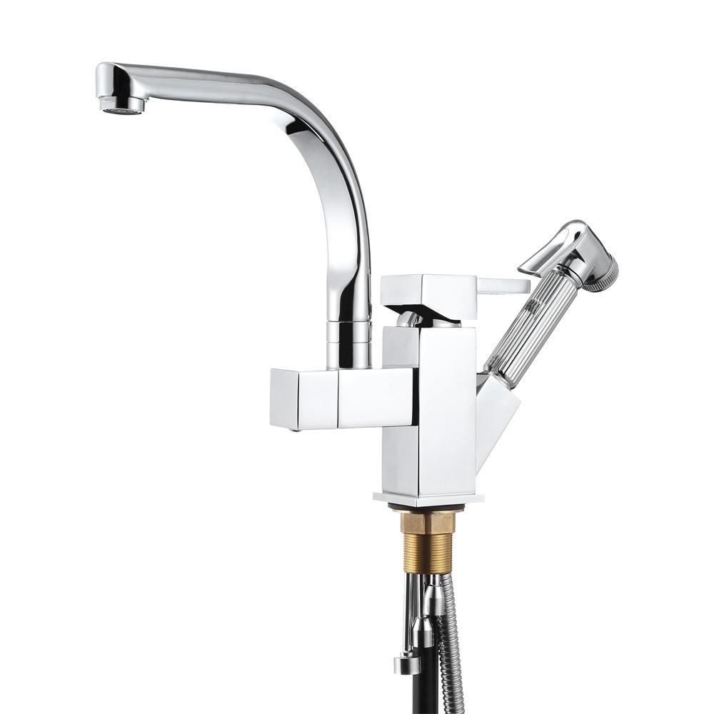 Multifunctional Faucet With Pull-down Sprayer