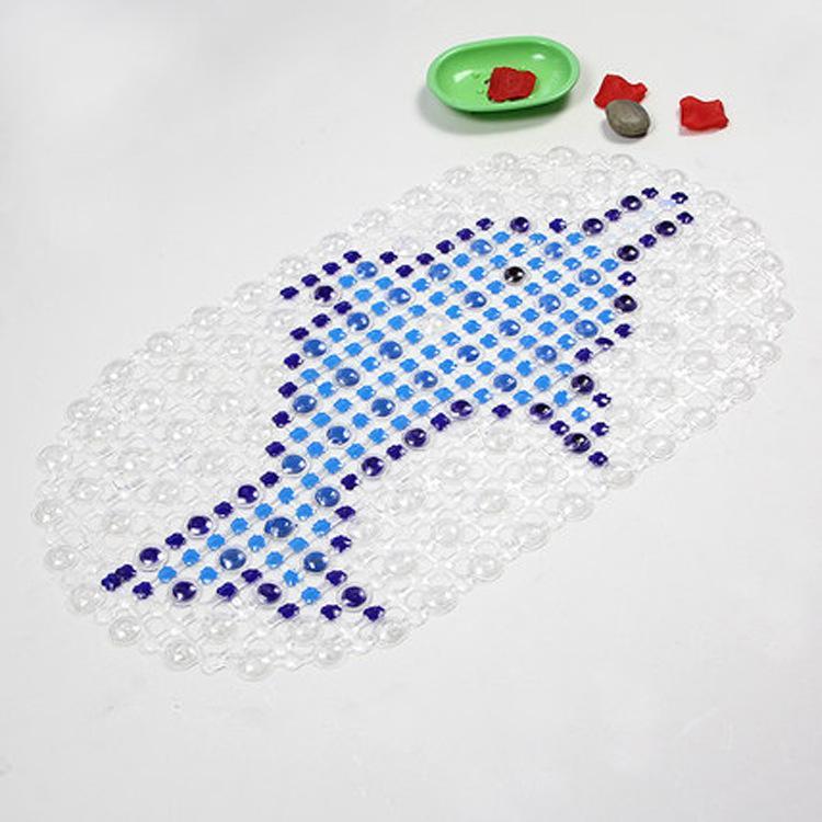 Tapis de baignoire pour enfants carreaux non glissants