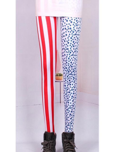 Patriotische sterren en strepen Fashion Leggings