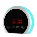 Reloj de espejo LED con alarma