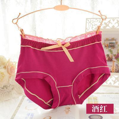 Ruffles and Bows Sexy Hipster Panty-Dark Red-Theone Apparel