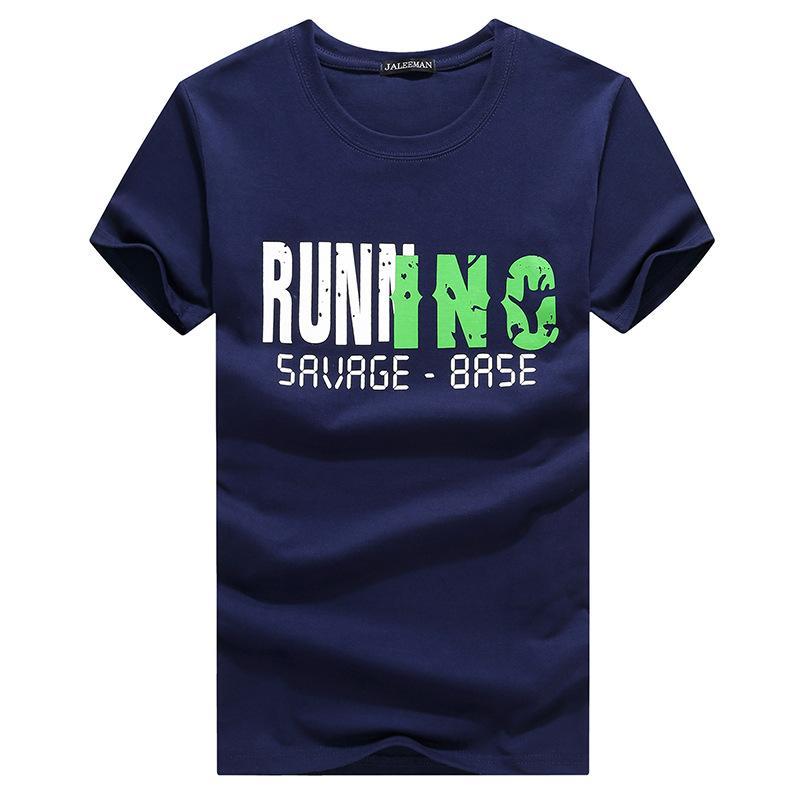 Run Like a Savage Shirt-Blue-Theone Apparel