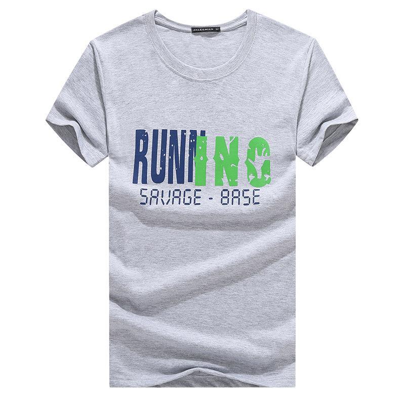 Run Like a Savage Shirt-Gray-Theone Apparel
