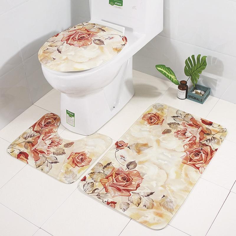 Scenes From Nature Bathroom Rug Set-621-0003-S21-Theone Apparel