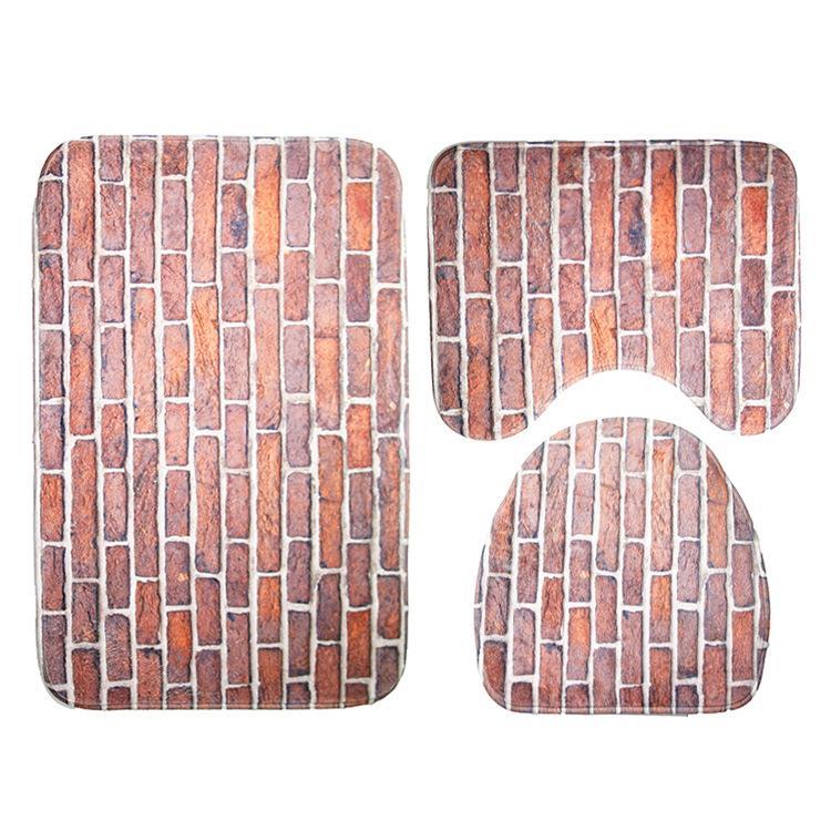 Scenes From Nature Bathroom Rug Set-621-0003-S33-Theone Apparel