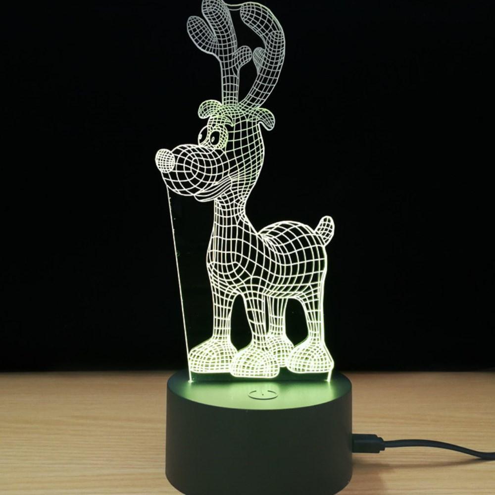 Shining Reindeer Christmas LED Lamp