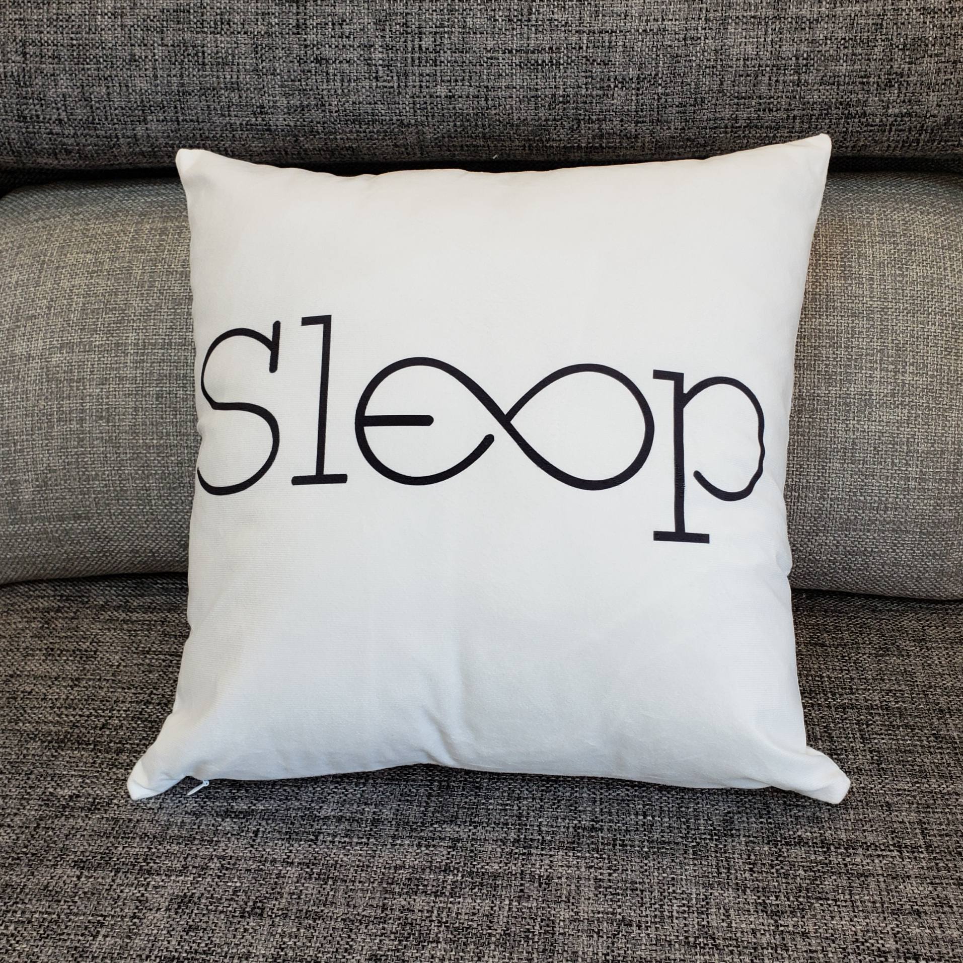 Sleep Mode Scripted Pillow Covers-601-0032-S3-Theone Apparel