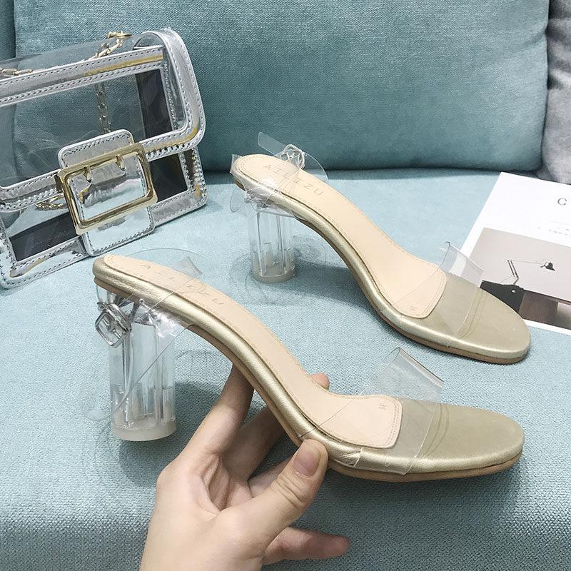 Tacones transparentes Clear Illusion Pump